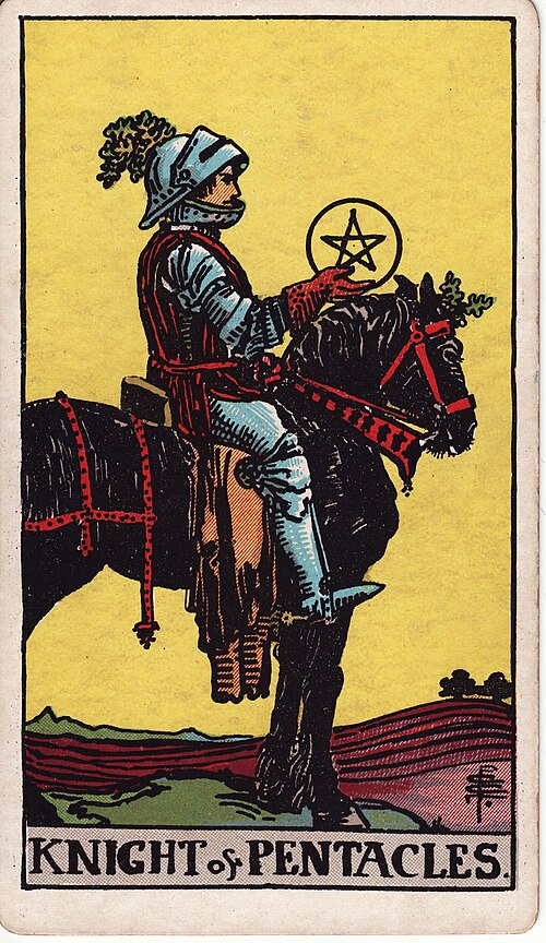 Caballero de Oros (invertida)